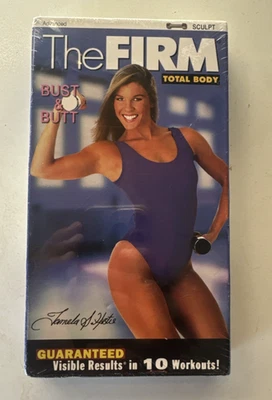 The FIRM: Total Body Sculpt BUST & BUTT VHS Workout Exercise New Sealed - Image 1 of 2