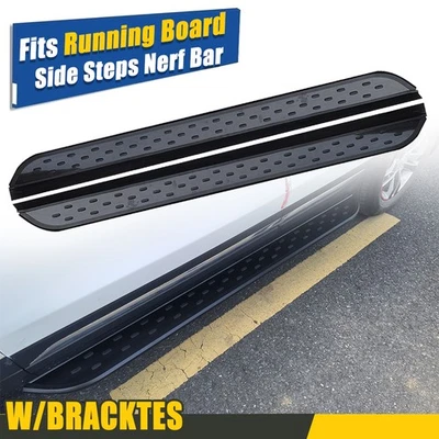 Se adapta a Porsche Macan 2014-2025 estribo fijo estribo lateral barras Nerf Foto 1 de 4