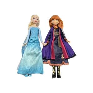 Disney Frozen Set di Bambole Anna ed Elsa, Altezza 11 Pollici - Foto 1 di 11