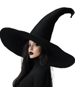 Witch Hat, 22.5IN Huge Wizard Hat for Adults and Teens Novelty Alchemy Cospla... - Picture 1 of 8