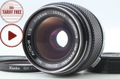 CLA'd 2025[Near MINT] Olympus OM Zuiko MC 28mm f2 Lens OM-1 2 3 4 SLR From JAPAN - Image 1 of 4