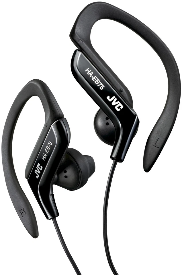 JVC HA-EB75 NERO AURICOLARI SPORTIVI CON CLIP IPX2 CAVO 1,2M - Immagine 1 di 1