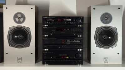 Wharfedale 508 Stereo Speakers - Made in England - 20 Liters 100W 8ohm - image 1 of 4