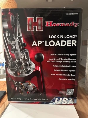 Prensa de recarga progresiva de munición HORNADY Lock-N-Load AP con sistema EZject 95100  Foto 1 de 2