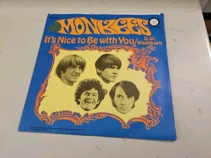 THE MONKEES 7" IT'S NICE TO BE WITH YOU RCA 1968 - Imagen 1 de 4