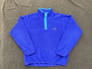 Vintage 90’s Patagonia Synchillia Snap Button Fleece Size Large - Picture 1 of 5