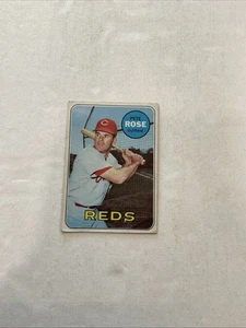 1969 Topps Pete Rose #120 Cincinnati Reds Future Hall Of Famer⚾️♨️♨️Q1 - Picture 1 of 4