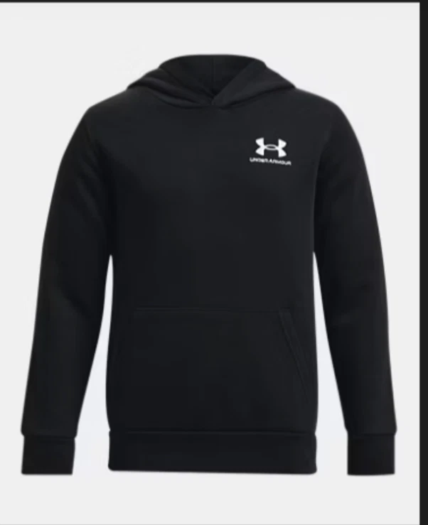 Sudadera con Capucha Under Armour Logo Juvenil Pequeña Mediana Nueva con Etiquetas Foto 1 de 1