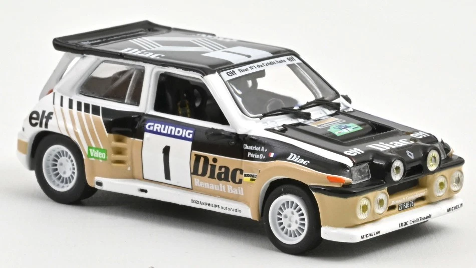 Renault Maxi 5 Turbo 1986 Rally Var #1 1:43 Model 510621 NOREV - Immagine 1 di 1