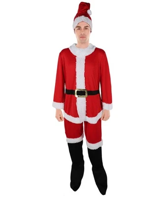 Disfraz de Papá Noel inflable para adulto, traje de fiesta de Navidad Foto 1 de 4