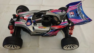 RC Auto Nitro Tamiya Mad Spirit 4WD 1:10 Verbrenner Ferngesteuert - Bild 1 von 4
