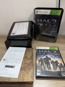 Xbox 360 2010 Halo Reach Limited Edition Collectors Bundle Complete in Box