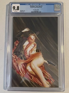 The Shadow Año Uno #4 Alex Ross CGC 9.8 Virgin Cover LTD 100 copias - Imagen 1 de 3