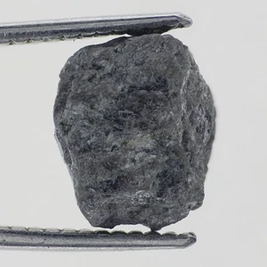 Loose Natural 5.30 Ct Rough Grayish Black Fancy Raw Diamond For Jewellery - Picture 1 of 2