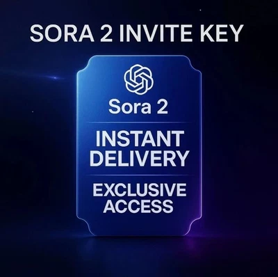 OpenAI Sora 2 Invite Code - Will message you the invite code immediately - Image 1 of 2