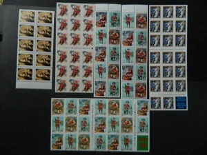 US 1995 CHRISTMAS SC# 3003Ab 3003b 3007c 3011a 3012a 3013a BOOKLET PANES MNH - Picture 1 of 1