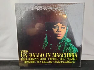 Giuseppe Verdi – Un Ballo In Maschera - Opera Orchestra Vinyl LP New Sealed 1983 - Picture 1 of 6