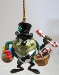 Ornamento natalizio 1999 TREVCO Warner Brothers Looney Tunes - Taz - Foto 1 di 11