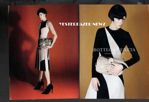 Pubblicità stampa 2014 per Bottega Veneta
