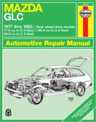 Mazda GLC 1977-1983 Haynes Manual de taller Servicio y reparación RWD - Imagen 1 de 4
