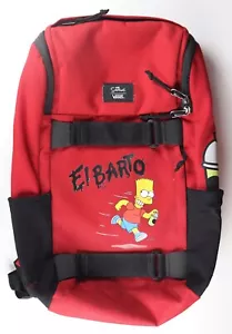 Vans X Simpsons - El Barto Backpack - Off The Wall Skate Bag - Bart Simpson - Picture 1 of 10