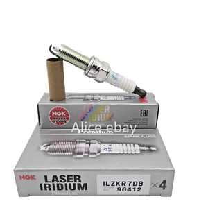 Genuine Spark Plug NGK 96412 ILZKR7D8 Set of 6 Pcs - Picture 1 of 1