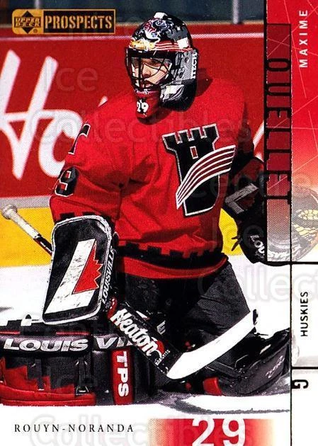 2000-01 UD CHL Prospects #87 Maxime Ouellet - Image 1 of 1