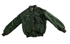 Vintage Reversible Utility Strap Camo Bomber Flight Jacket Vest Mens M RARE - Picture 1 of 23