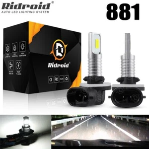 1 par de 881 bombillas antiniebla LED 862 886 889 894 896 898 blancas xenón 6000K - Imagen 1 de 19
