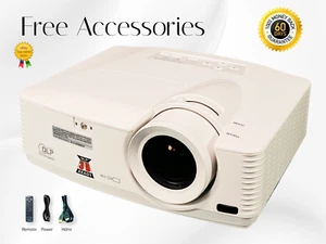 High-Performance DLP Projector for Gaming, Movies, and Office Needs 3500 Lumens - Picture 1 of 9