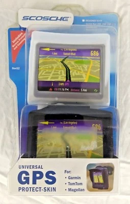 SCOSCHE Universal GPS Protective Skin for 3.5" Garmin TomTom  Magellan GPS NAVS2 - Image 1 of 4
