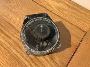 Vintage Aircrsft 5cz 1588 rheostat , airscrew anticer control. (CB15) - Picture 1 of 3