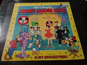 Mickey Mouse Club - Mousekedances und andere Mouseketeer sehr guter Zustand ++ Originalplatte 1974 - Bild 1 von 4