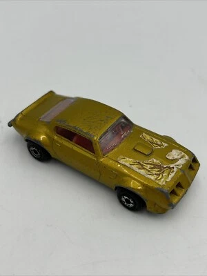 1979 No 16 Pontiac Matchbox Superfast Lesney England Gold Red Interior Firebird - Image 1 of 4