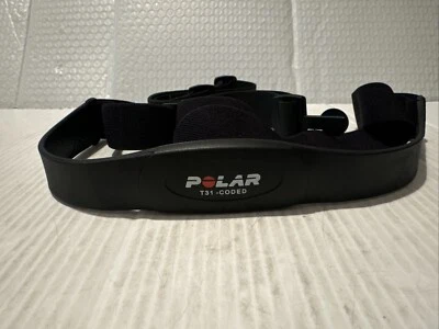 Banda deportiva digital negra Polar T31-CODED para hombre BONITA Foto 1 de 4