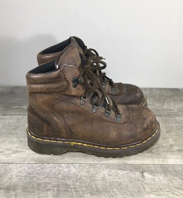 Botas Dr. Doc Martens Industrial England para mujer de cuero con punta de acero talla UK 5 US 7 Foto 1 de 4