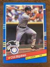 1991 Donruss - All-Stars 4 Red Stripes at Bottom Right Border #52 Cal Ripken Jr