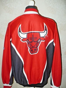 CHICAGO BULLS CHAMPION Basketball Jacket training Vintage XL - Picture 1 of 9