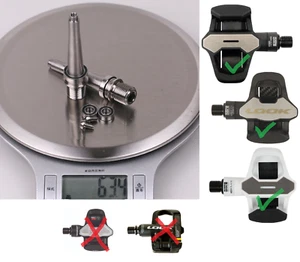 J&L Titan Pedalspindeln + Keramiklager passend Look Keo Blade - individuelle Länge - Bild 1 von 11