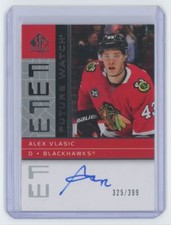 2022-23 Upper Deck SP Authentic Retro Future Watch Alex Vlasic RC Auto /399