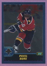 2001 01-02 TOPPS CHROME PANTHERS PAVEL BURE #8