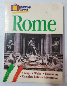 Rome Maps, Walks, Excursions book by Diamond Travel - Imagen 1 de 5