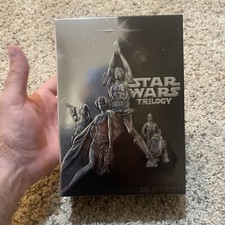 STAR WARS TRILOGY (DVD, 2004, 4-Disc Set, Widescreen Edition) Episodes IV, V, VI