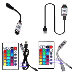 APP RGB BT Smart Controller Controller, 24key IR remote for RGB LED Strip - Picture 1 of 13