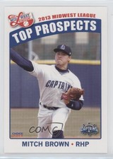 2013 Choice Midwest League Top Prospects Mitch Brown #19