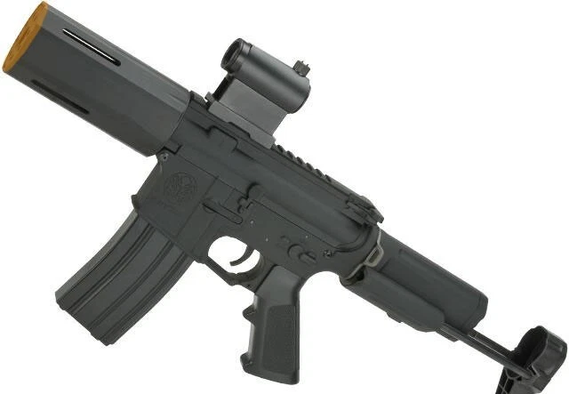 Rifle Krytac Full Metal Alpha SDP Airsoft AEG MOSFET Selector de fuego ambidiestro Foto 1 de 1