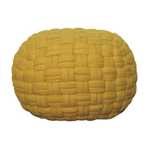 Mustard Tube Pouffe - Bild 1 von 6