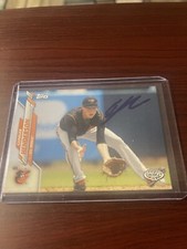 2020 Gunner Henderson Topps Debut Auto Card