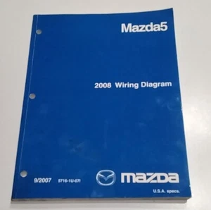 2008 Mazda5 wiring diagram - Picture 1 of 1