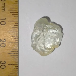 Beryl Aquamarine facet rough eye clean raw untreated gemstone Watch Video 11.6ct - Picture 1 of 9